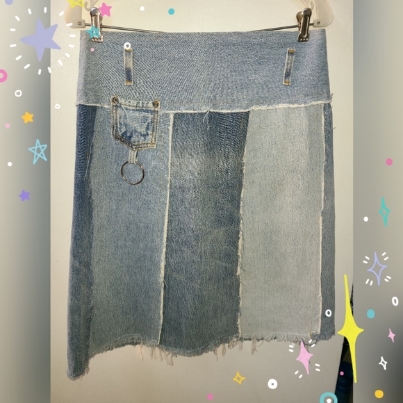 EN-GEDDY Dresses & Skirts - EN-GEDDY JEANS IN MOTION INC. JEANS SKIRT